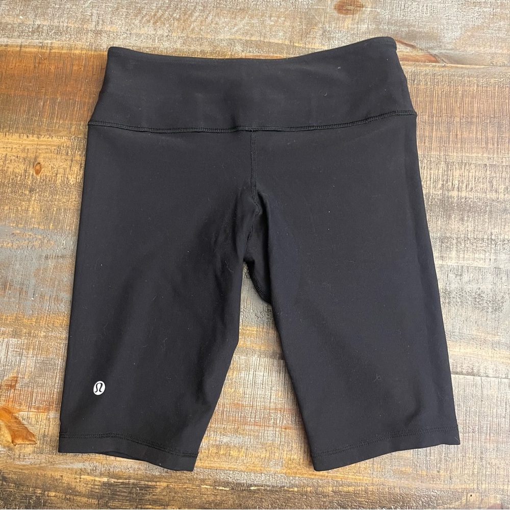 lululemon athletica Women's Black reversible bike Shorts